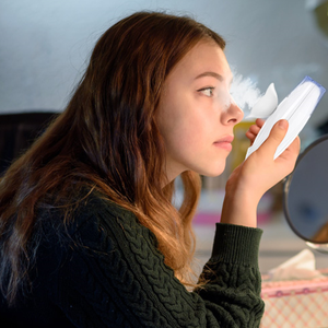 Tendance 2024 : Appareil vapeur facial et pour les yeux 2-en-1, compresse chaude 55-60°C, anti-rides, batterie 4200mAh, nano-vapeur portable et étanche - Product Image 1