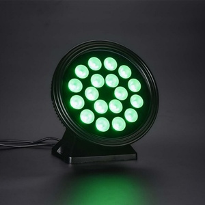 Projecteurs LED RGB étanches d'extérieur, modes variés, pour scène, intérieur, Noël, type rond, à changement de couleur RGBW, LED d'extérieur - Product Image 2