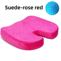 Coussin d'été en silicone pour le cul, couleurs multiples, pour chaise de bureau, coussin en gel pour les hémorroïdes, coussins lombaires et coussins de siège pour le confort.