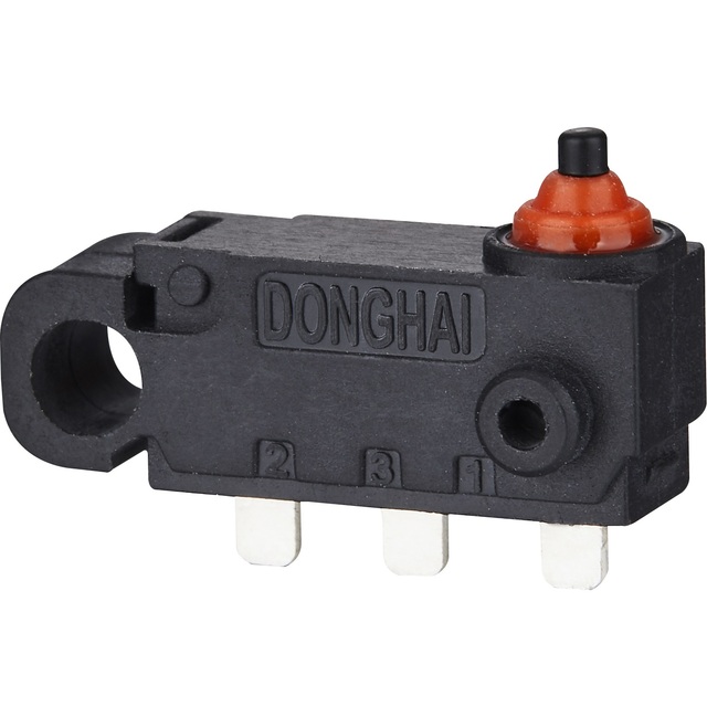 Door Lock Shifter Dustproof IP67 Waterproof 250V 3A 1000pcs MOQ MT6 SPDT Plastic Subminiature Micro Switch for Car Communication