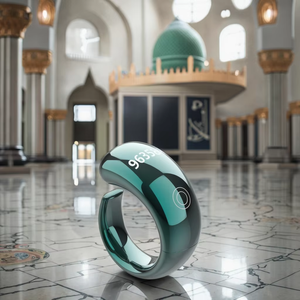 Compteur de Zikr numérique pour la pèlerinage et la sub-pèlerinage - rappel de prière, tasbih, réveil numérique, ensemble cadeau islamique parfait - Product Image 1