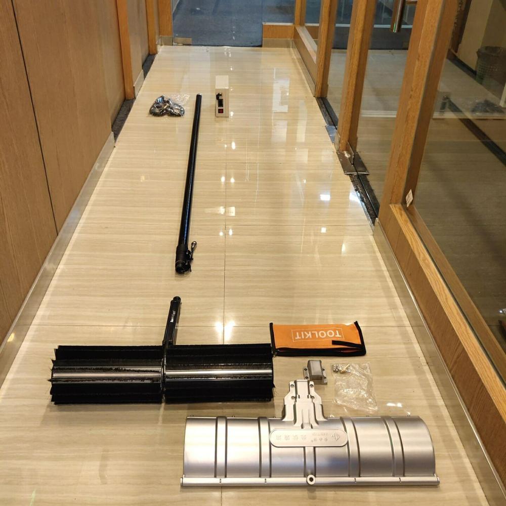 SOEASY вращающаяся щетка PV система крепления солнечной панели инструмент для очистки воды и снега