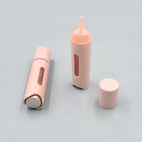 Flacon compte-gouttes à pression de 15 ml avec tête de pompe à pression, flacons en plastique vides pour emballages cosmétiques, matériaux de vente en gros