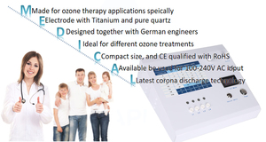 Công nghệ Đức tĩnh mạch tiêm Ozone Máy trị liệu trong máu 7-105ug/L - Product Image 3