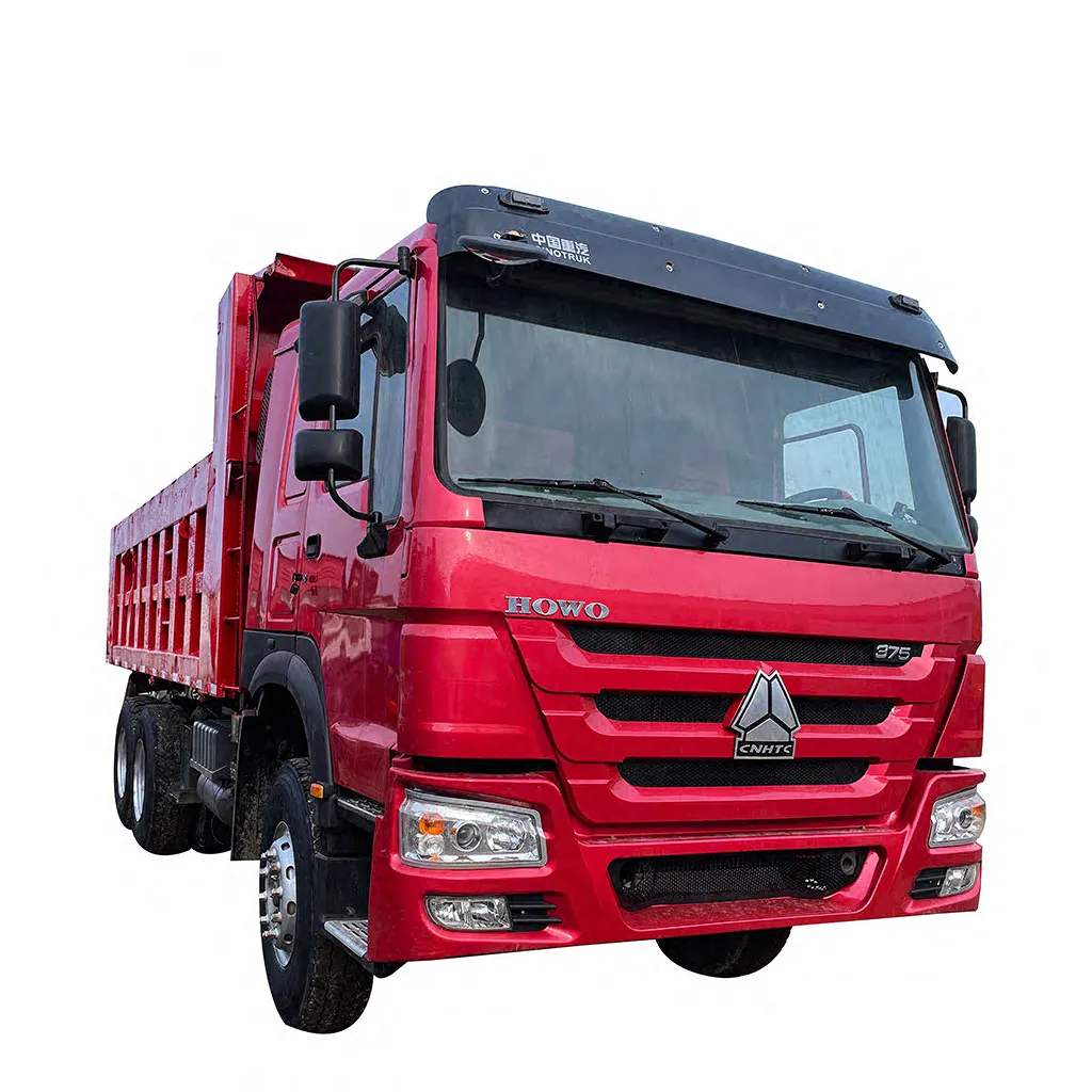 6*4 used tipper Sinotruk hydraulic dump truck cheap dump trucks sale to Africa market
