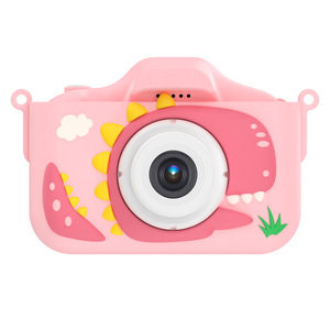 Appareil photo pour enfants X13S Mini double objectif 1080P Nouveau dinosaure dessin animé Appareil photo pour enfants Adorable jouet Appareil photo numérique pour enfants comme cadeau - Product Image 3