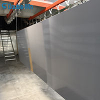 Ligne de peinture en poudre d'acier à réglage dynamique de vitesse pour composants métalliques de clôtures routières et de grillages – Équipement de peinture de haute performance