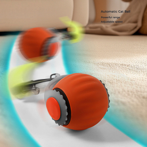 Potente Bola Automática para Gatos con Velocidad Ajustable - Product Image 2