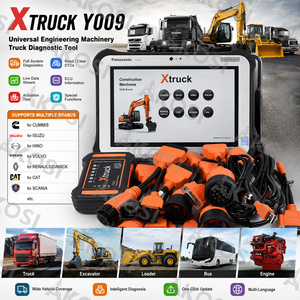 Herramienta de Diagnóstico Multimarca para Camiones y Excavadoras XTRUCK Y009 7 en 1, Escáner para Maquinaria de Construcción con Tablet FZ-G1, Juego Completo - Product Image 1