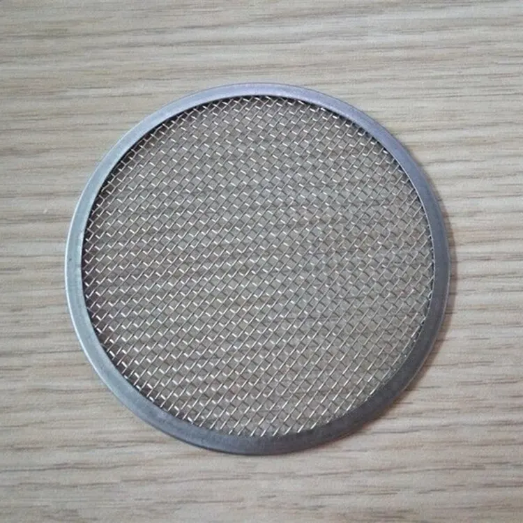 304 316 проволочный сетчатый фильтр из нержавеющей стали круглый диск