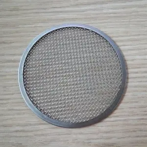 304 316 Stainless Steel Wire Mesh Filter Disc Bulat