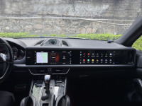 Reproductor de DVD para Auto con Pantalla Dual de 24.6 Pulgadas, Android, Radio, Pantalla Táctil, GPS, Navegación, Carplay para Porsche Cayenne 2010-2017 (LHD/RHD)