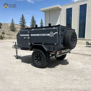 Remorque de camping légère, camping-car de luxe, <span class=keywords><strong>caravane</strong></span> tout-terrain personnalisée, petite <span class=keywords><strong>caravane</strong></span> tout-terrain avec <span class=keywords><strong>tente</strong></span> de toit - Product Image 2