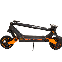 Moteur de moyeu à roue arrière 1200W pour trottinette électrique G3 OEM/ODM, batterie 18AH, pneus tout-terrain sous vide en alliage d'aluminium de 10 pouces