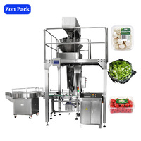 Kersentomaat/bosbes/champignons plastic punnet doos verpakking, verse groenten en fruit verpakkingsmachine