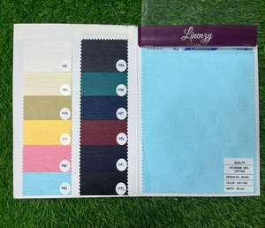 ผ้าฝ้ายบริดเจอร์สำหรับตัดเย็บเสื้อเชิ้ต |   ผ้าทอเนื้อนุ่มหลายสี ป้องกันไฟฟ้าสถิต สำหรับเสื้อคุर्ตา แฟชั่นเสื้อผ้า และใช้ในงานสิ่งทอภายในบ้าน - Product Image 1
