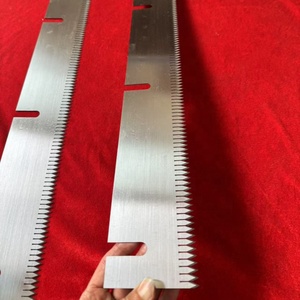 Industrie klingen Pe/Pp Taschen Kunststoff folie Schneiden Gerades gezahntes Messer - Product Image 1