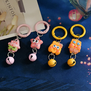 Portachiavi in Resina <span class=keywords><strong>SpongeBob</strong></span> e Patrick, Ciondolo Cartoon con Stampa Digitale per Borse e Regali per Ragazze Adolescenti - Product Image 2