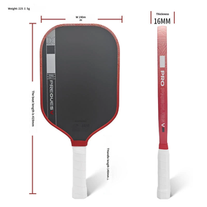 Raquette de pickleball portable haute performance et durable GEN5 Core, en fibre de carbone T700, sensation défensive, 16 mm pour une meilleure placement de la balle - Product Image 6