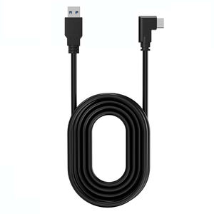Câble de lunettes VR de réalité virtuelle USB Type C vers USB Type C pour casque <span class=keywords><strong>Oculus</strong></span> <span class=keywords><strong>Quest</strong></span> <span class=keywords><strong>2</strong></span> <span class=keywords><strong>Link</strong></span> Accessoires de jeu de jeu - Product Image 1