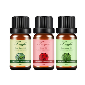 Juego de aceites esenciales de Rosa orgánico puro personalizado de Nature Factory empaquetado cosméticamente en forma única - Product Image 3