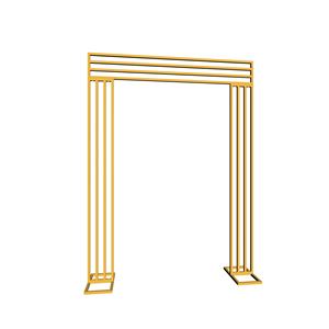 New Design Wedding Stage <b>Backdrop</b> Frame Gold Iron Wedding Arch <b>Backdrop</b> <b>Stands</b> Wedding Decorations - Product Image 3