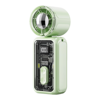 Ventilateur portable mini pliable haute vitesse rechargeable par USB, modèle 2026, best-seller européen, pour voiture, camping-car, extérieur, avec cordon