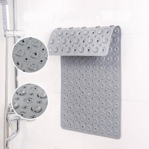 PVC résistant à la <span class=keywords><strong>moisissure</strong></span> <span class=keywords><strong>antidérapant</strong></span> bain <span class=keywords><strong>douche</strong></span> salle de bains pieds baignoire épurateur massage <span class=keywords><strong>tapis</strong></span> de bain avec fond d'aspiration - Product Image 1
