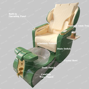 Luxe Moderne Nail Salon Trône Professionnel Dos Haut <span class=keywords><strong>Pied</strong></span> Spa Massage Manucure <span class=keywords><strong>Noir</strong></span> Pédicure <span class=keywords><strong>Chaise</strong></span> - Product Image 5