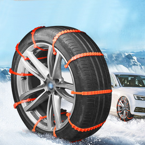 Chaînes à neige universelles pour SUV et véhicules tout-terrain, aide à la traction des pneus antidérapants - Product Image 2