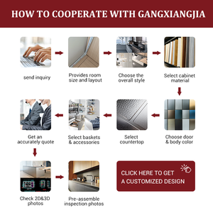 Mueble de Baño con Lavabo para Hotel - Mueble de Baño Moderno de Acero Inoxidable 304 - Product Image 6