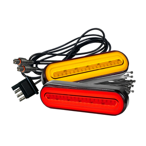 58 LED double couleur 4 <span class=keywords><strong>broches</strong></span> <span class=keywords><strong>remorque</strong></span> camion feu stop avec clignotant LED <span class=keywords><strong>feux</strong></span> arrière - Product Image 5