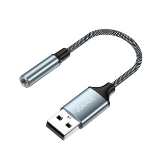 Adaptador de audio Jokade de 3.5mm a USB para auriculares y micrófono - Product Image 5