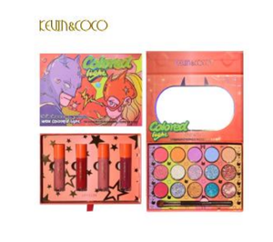 Bán buôn Kevin Coco mới nhất Màu ngăn kéo phong cách tất cả trong <span class=keywords><strong>1</strong></span> cuốn sách <span class=keywords><strong>Palette</strong></span> lâu dài cao sắc tố Eyeshadow sombra de ojos - Product Image 4