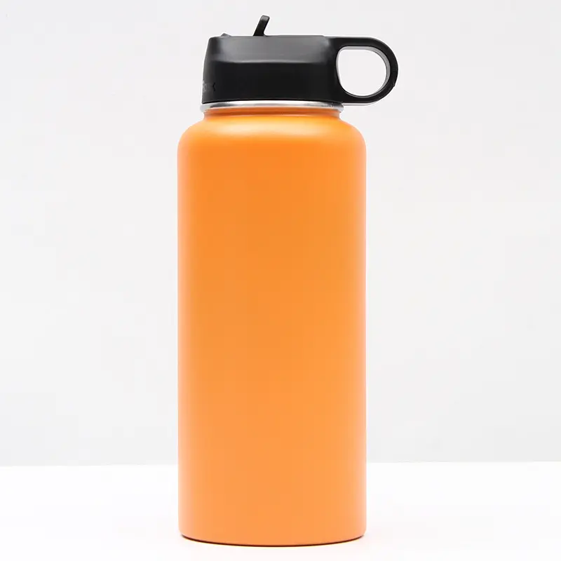 Water Bottle Frosted Cup With Motivational Portable Gym Fitness Outdoor Sport Bottle Camping Space Mug