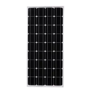 Pannello solare in lega di alluminio monocristallino Silicon12v 170Watt tutto nero pannello solare monocristallino