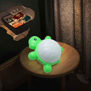Muestra disponibilidad W024 forma de tortuga portátil lindo Mini dibujos animados luz de noche LED luz de noche para niños habitación de los niños - Product Image 3