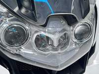 Moto de tourisme de grande taille 650cc 4 cylindres refroidie par eau, 6 vitesses, pour adultes, avec boîtes latérales et top case