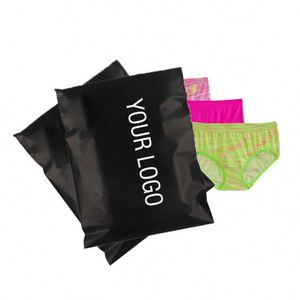 Biodegradable Eco Friendly Custom Logo Compostable Mailing Mailer Bags Poly Packaging Shipping Express Mailer - Product Image 3