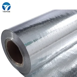 Pure Aluminum Foil Backed Woven Fabric Build Sarking/Radiant Barrier