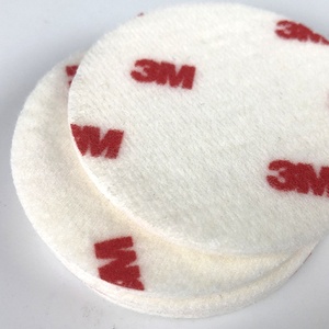 3M Finesse-it Almohadilla de pulido de fieltro, 09358, 5 pulgadas, Red Foam Logo White Loop, 50/<span class=keywords><strong>Pac</strong></span>, 200 EA/Case - Product Image 3