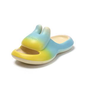 2024 New Styles Premium Quality Sublimation <b>Flip</b>-<b>Flops</b> for <b>Women</b> Yellow Pink for Slippers Hot Selling in Autumn Made in China - Product Image 2