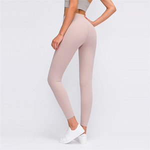 2020 mesh yoga pant full and ankle size for woman fitness sports fitness yoga pants with tummy control - Product Image 6