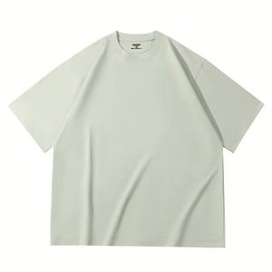 Camisetas de Alta Calidad 100% Algodón Orgánico, Tejido de Punto, Unisex, Corte Ajustado, Gruesas, con Impresión de Logotipo Personalizado, Anti-Pilling, Protección UV - Product Image 4
