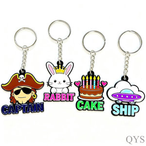 QYS <b>Custom</b> Wholesale Various High Quality Souvenir Hard Enamel Metal Keychain With Your Logo - Product Image 6