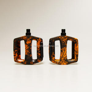 Pédales de vélo de montagne larges, plates, antidérapantes, à motif anti-éclaboussures, en nylon, <span class=keywords><strong>133X</strong></span> - Product Image 6