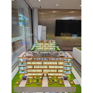 แบบจำลองอสังหาริมทรัพย์ แบบจำลองสถาปัตยกรรมพลาสติก แบบจำลองเมืองขนาดเล็ก โรงงานจำลอง บ้านจำลอง วิลล่าจำลอง แบบจำลอง 3 มิติ การทำแบบจำลองสถาปัตยกรรม - Product Image 1