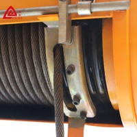 Palans électriques à câble monorail de 1 tonne pour travaux de construction
