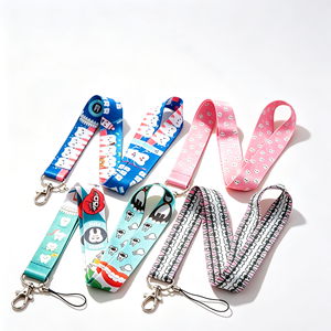 Lanière en polyester personnalisée OEM avec motif de dents de dessin animé, détachable, pour porte-badge, cadeau promotionnel dentaire - Product Image 1