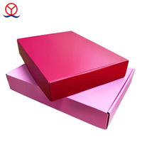 Cadeau de luxe personnalisé vêtements emballage papier bébé boîte-cadeau avec fenêtre pour nouveau-né enfants garçon vêtements chemise chaussettes couverture bavoirs ensemble